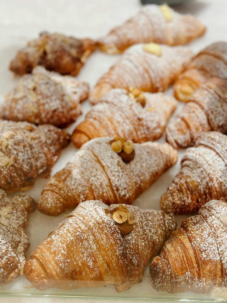 Orange Cream Filled Croissants
